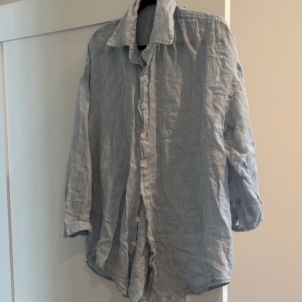 Vitamin A Light Blue Swim Coverup